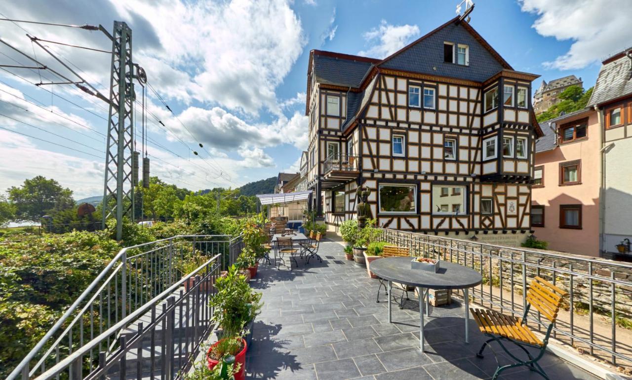 Rhein Hotel Bacharach Bagian luar foto