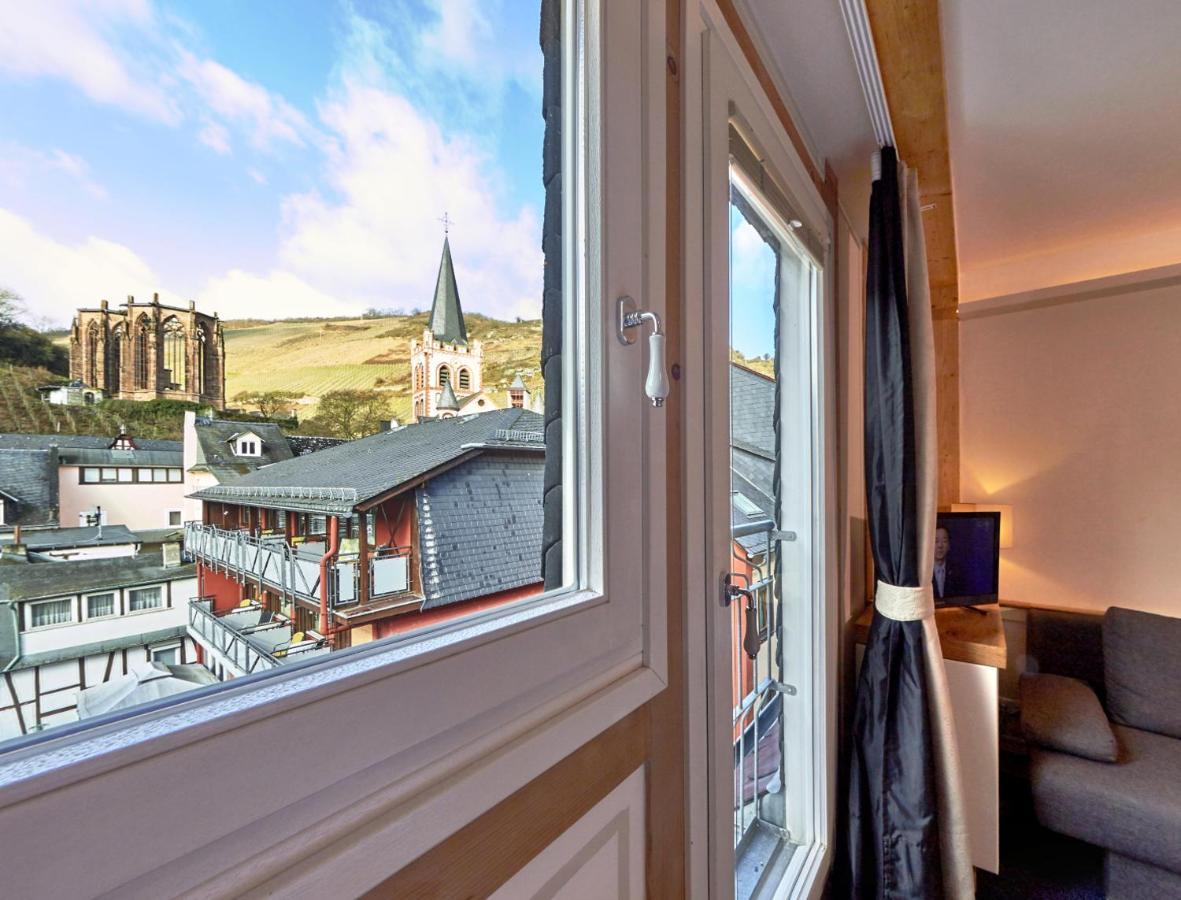 Rhein Hotel Bacharach Bagian luar foto